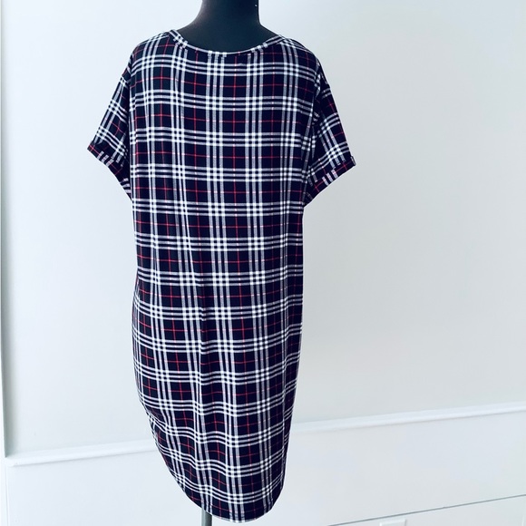 ❗️Macy’s Sunny Girl Plaid Mini Dress MSRP $68! - Picture 4 of 7